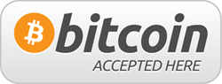 We accept Bitcoin